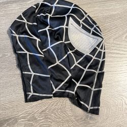 Black Spider-Man Costume Mask