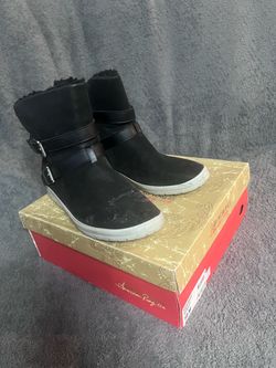 American Rag Cie Black Ankle Boots Size 10