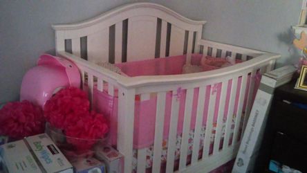 4 In 1 Crib Plus Mattress