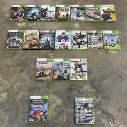Xbox 360 Games (Prices in the Description)