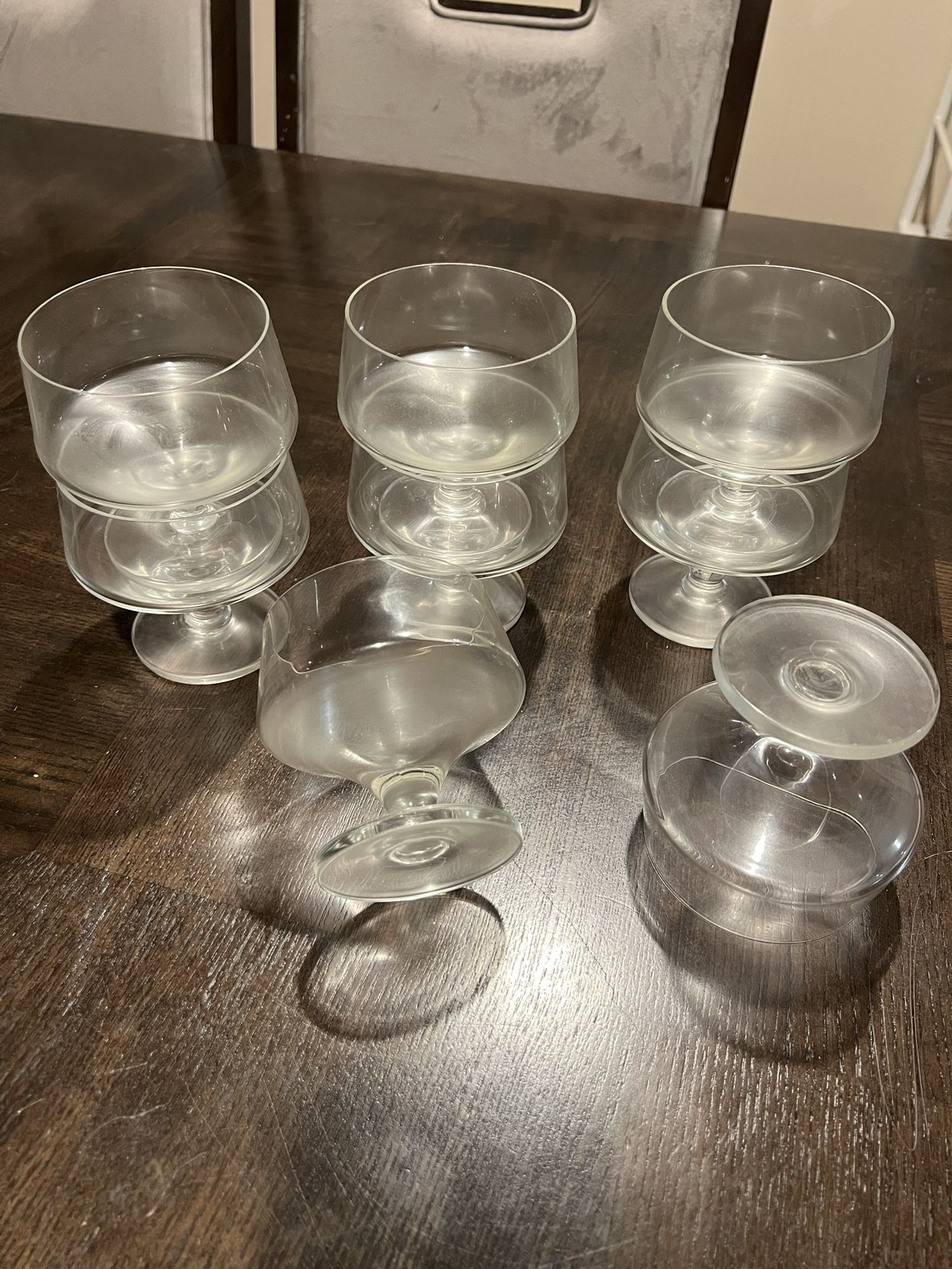 Set Of 8 Cognac/Whiskey Glasses