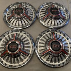 Chevy SS Hubcaps OEM 64-66, 14” Great Condition 