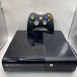 Xbox 360 E Console 60GB Tested & Working W/ Wireless Controller & Wires