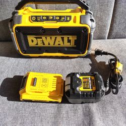 DeWalt 20 Volt Bluetooth Speaker $150