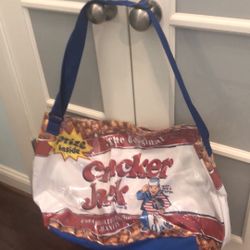 Large Cracker Jack Graphic Tote Bag 