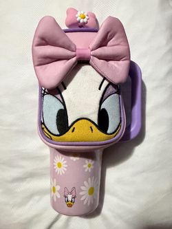 New Disney Daisy Duck Tumbler  with zip case