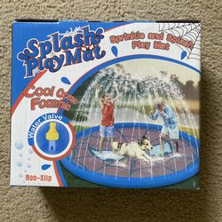 Splash Pad Non Slip Outdoor Sprinkler For Kids And Dogs Summer Outdoor Toy 