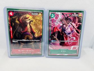 One Piece TCG Japanese Promo cards