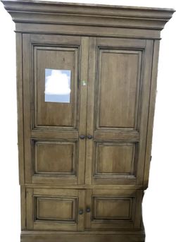 Ethan Allen Entertainment Center Armoire