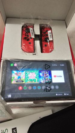 Nintendo Switch OLED Mario Red Edition.