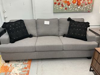 Classic Comfortable Medium Gray Sofa