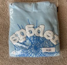 Sp5der Hoodie Blue (Can Negotiate)