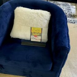 Blue Upholstered chair $10 down