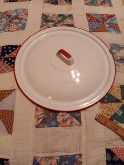 Enamelware Enamel Lid