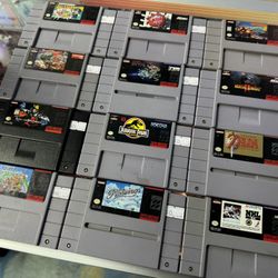 Super Nintendo Games *PRICES IN PHOTOS* 