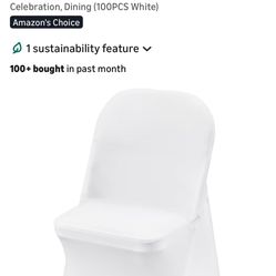 Chair Cover 100pcs And Table Cover 12pcs