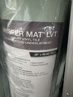 Whisper Mat Floor Underlayment
