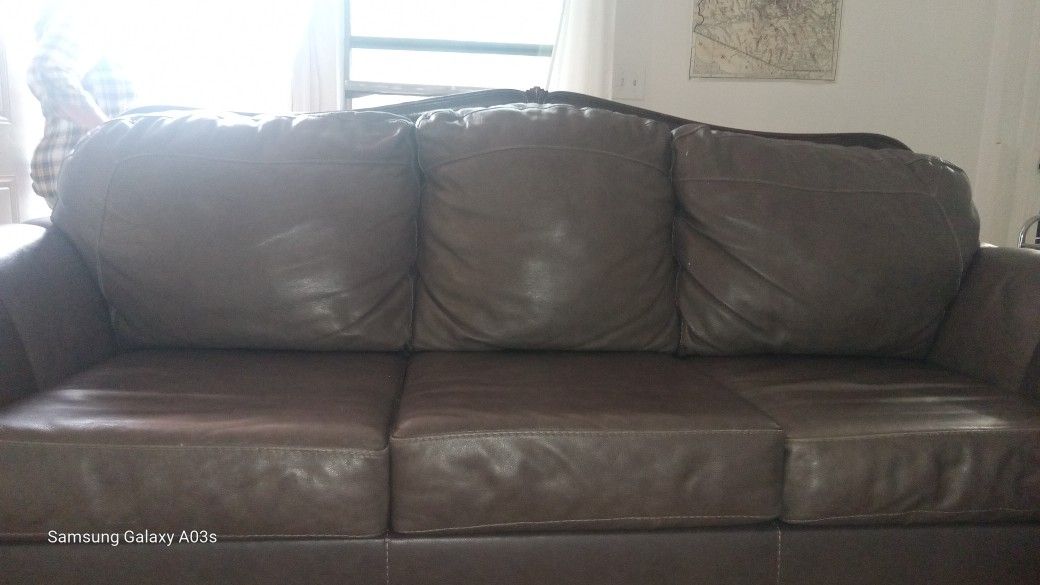 Leather Couch