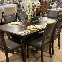 Holly Dining Table$10 Down payment,financing and Delivery Available