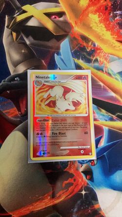 Ninetales rev holo mysterious treasures 2007