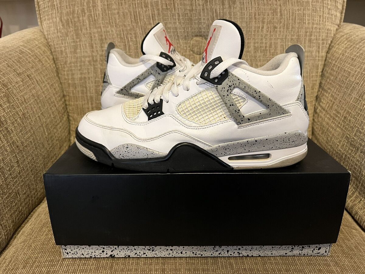 jordan 4 white cement