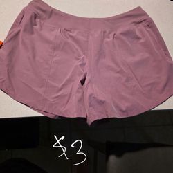 Women's workout shorts