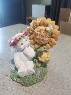 Dreamsicle Collectable Angel Let's Bee Friends Forever