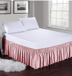 King / Queen Rose Adjustable Bedskirt 
