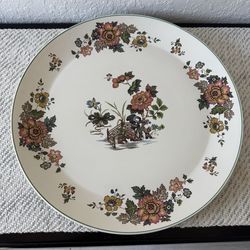 16" Round Torte Plate Eastern Flowers by WEDGWOOD