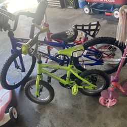 KIDS BIKES ( ONLY BLUE AND PINK)