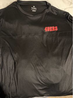 49ers Black Long Sleeve - Men’s 3XL