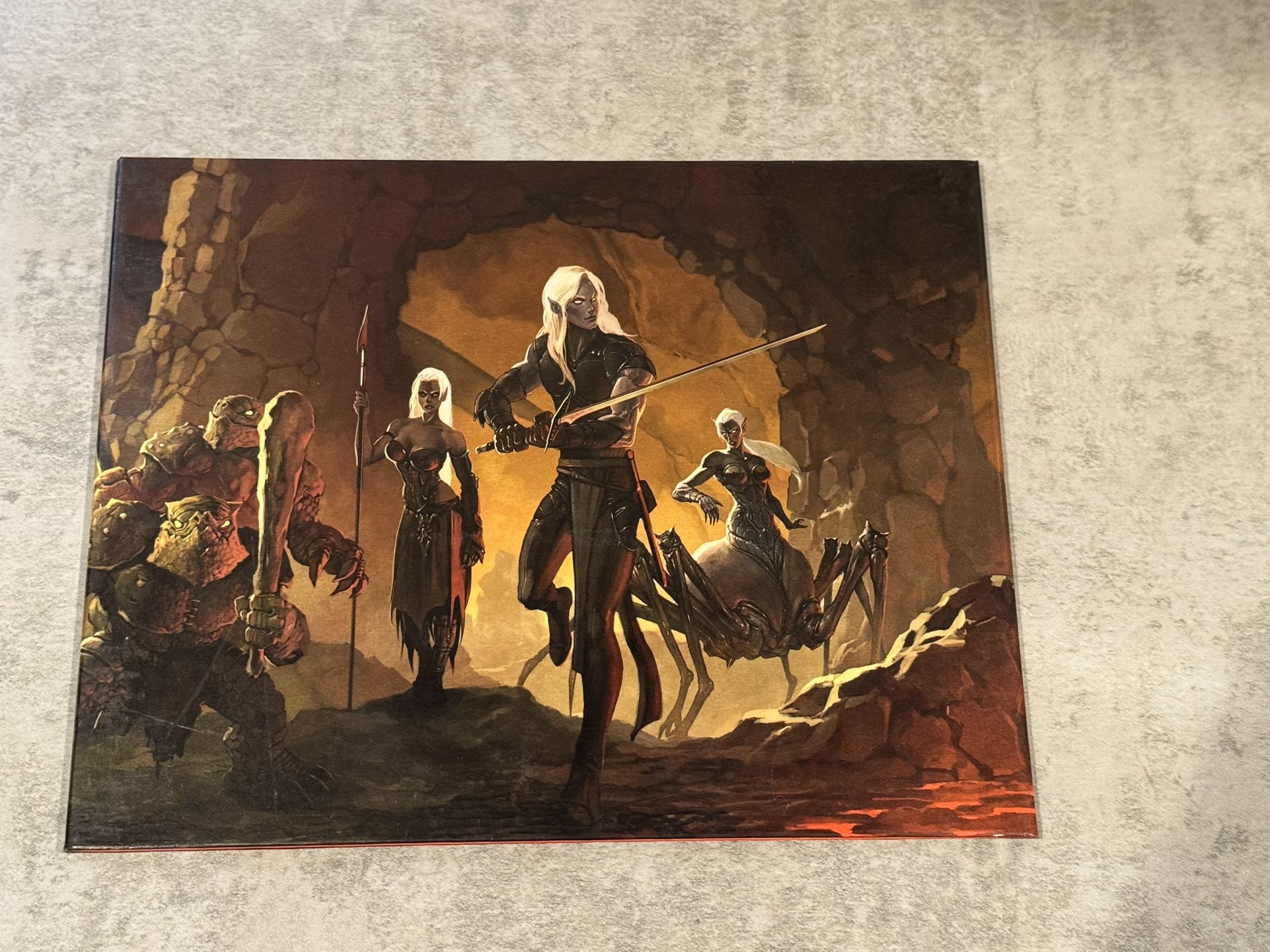 D&D Dungeon Master's Screen (4th Edition, 2008) New (Drow Screen only)