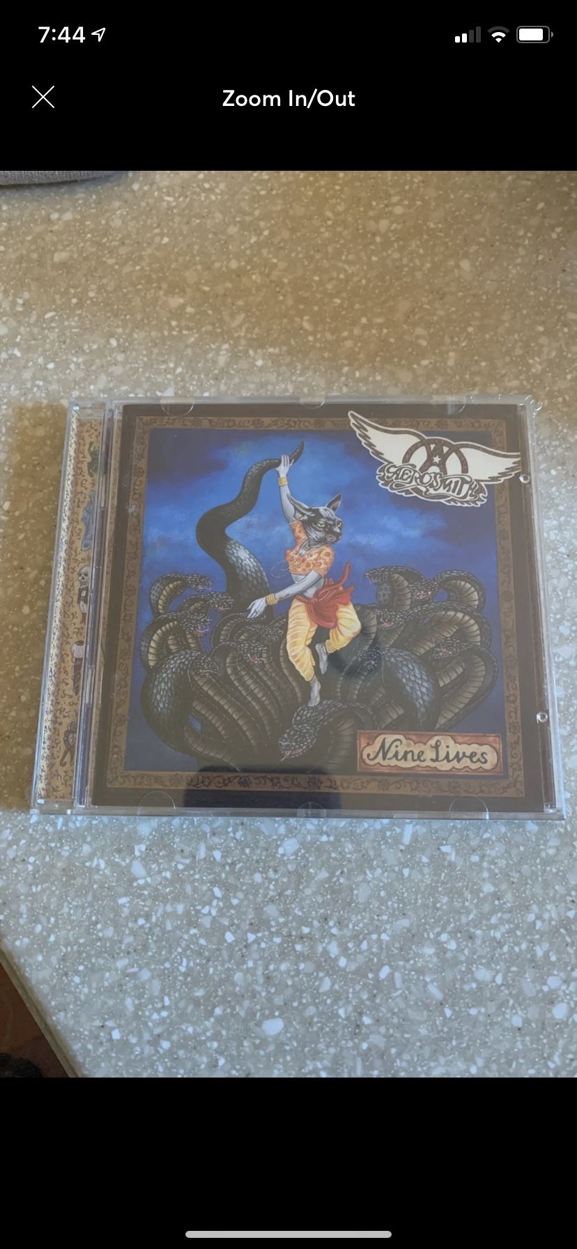Aerosmith Nine Lives CD sealed