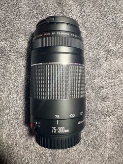 Canon lens 75-300mm