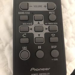 Pioneer QXE 1044 Car stereo remote control