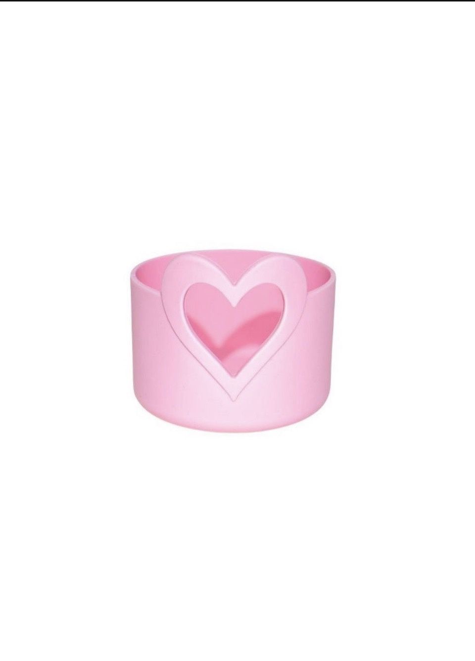 Stanley Valentine's Day Tumbler Pink Heart Water Bottle Boot Char Charms