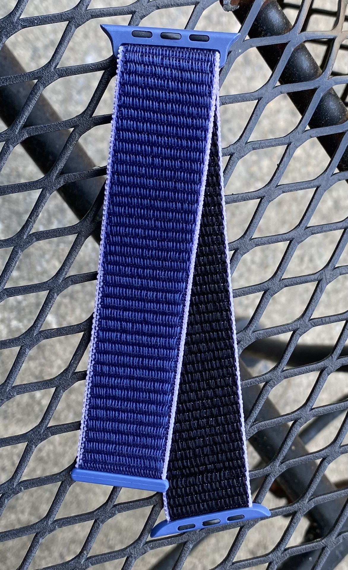 Apple Watch Midnight Blue Black Sports Band 49/45/44/42