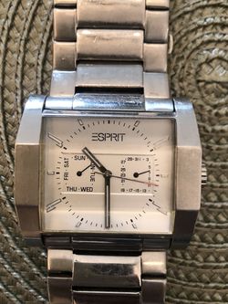 Mens Esprit Stainless Steel Watch