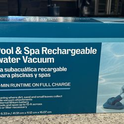PROJECT SOURCE small pool & spa rechargeable underwater vacuum