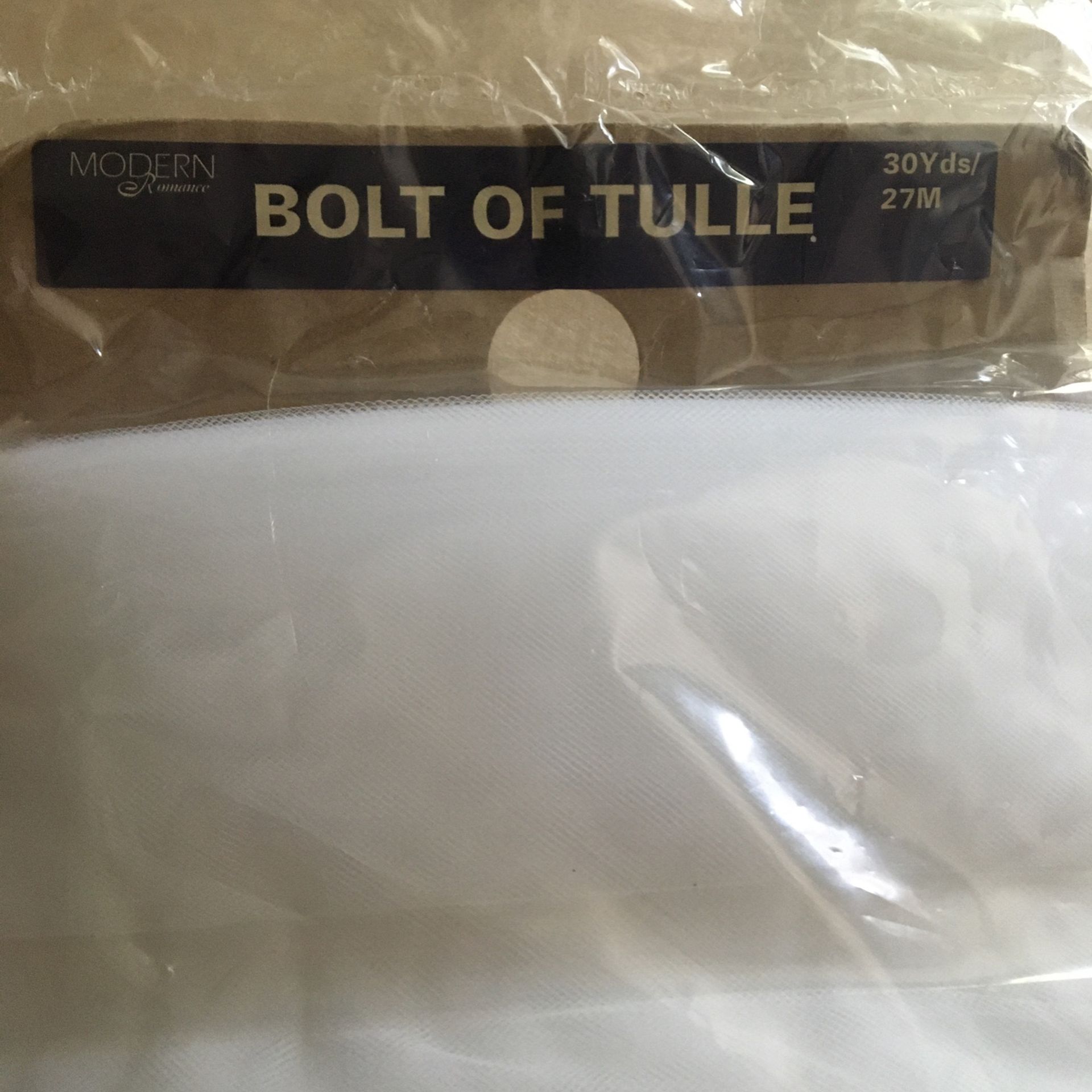 Bolt Of Tulle/30 Yards