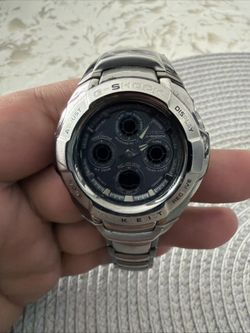 Casio GW-1200 BA G-Shock Stainless Steel Band Watch Solar Power