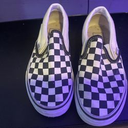 Slip On Vans Size 6 Women’s 4.5 Mens