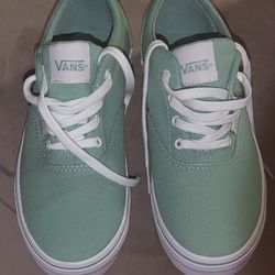 Vans (Canvas) Doheny, Neptune Green  Size 4