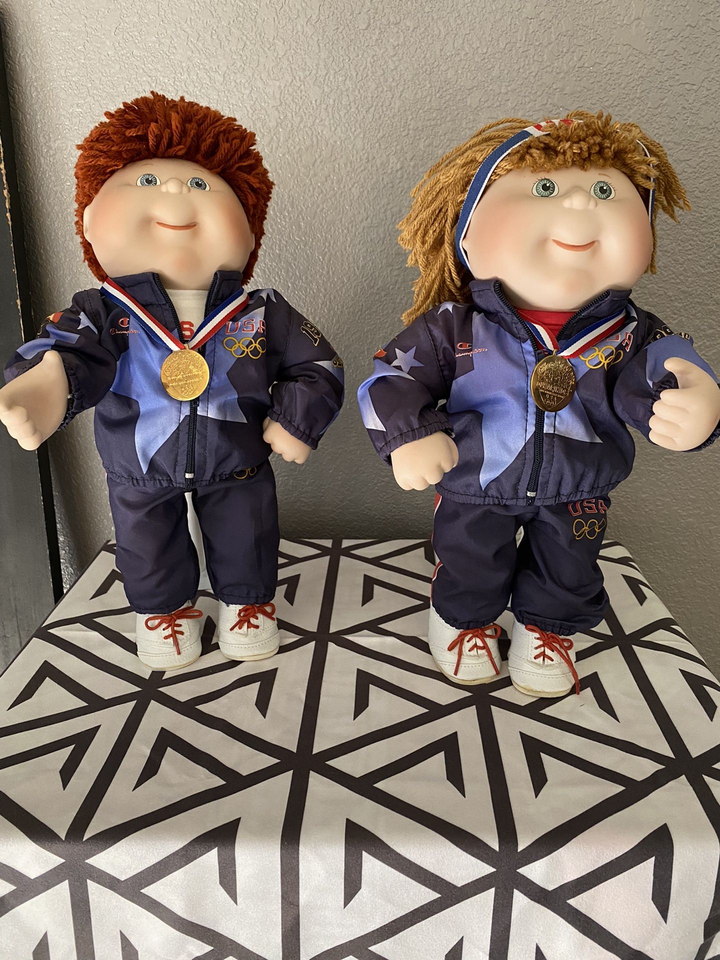 Cabbage Patch Olympics Dolls Porcelain 