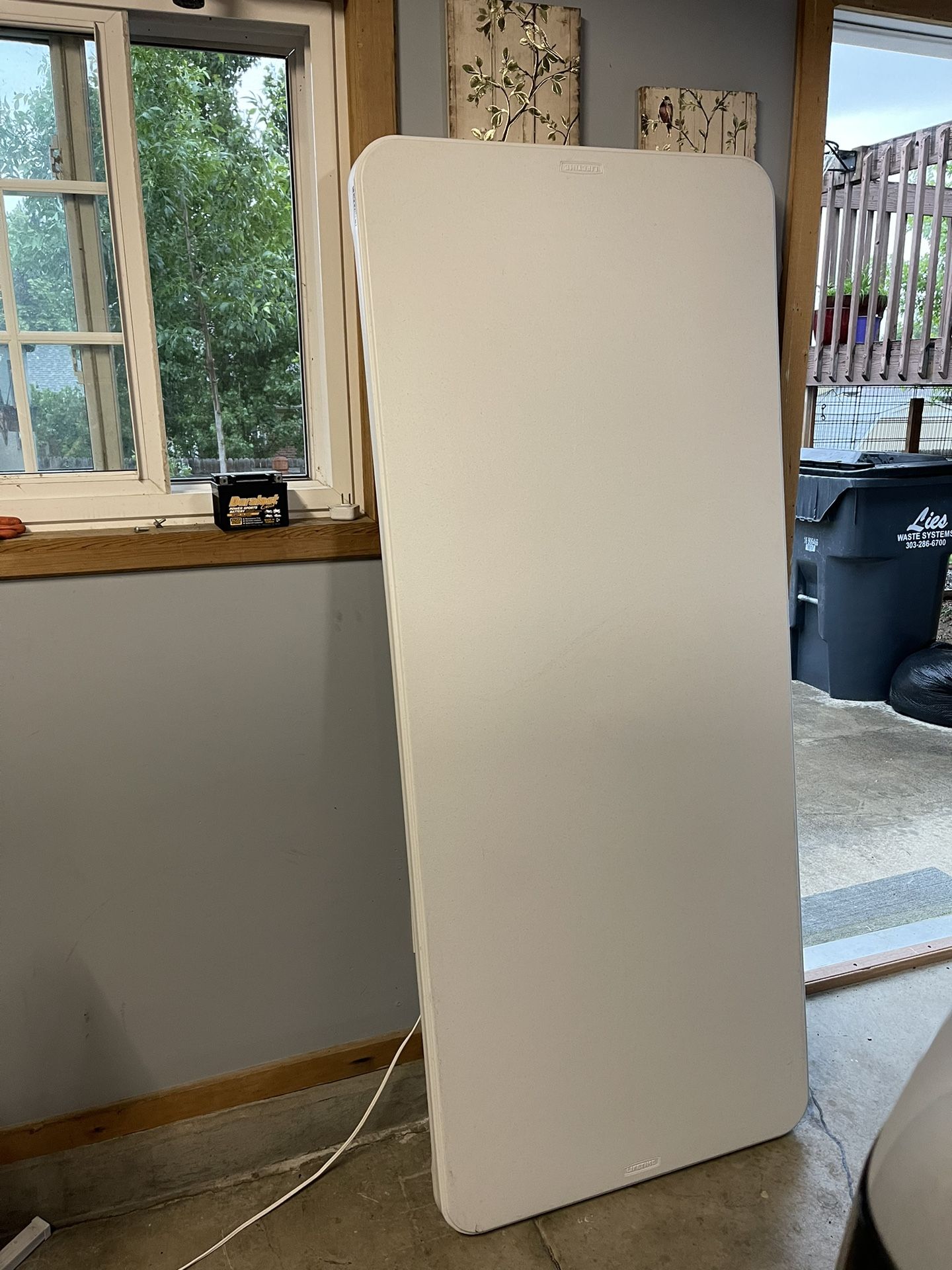 Lifetime Rectangular Table.