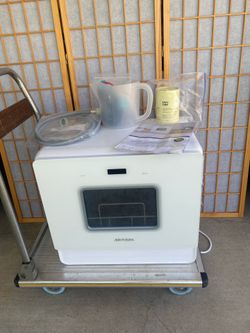 Like New Airmsen 5 Place Setting Portable Dishwasher