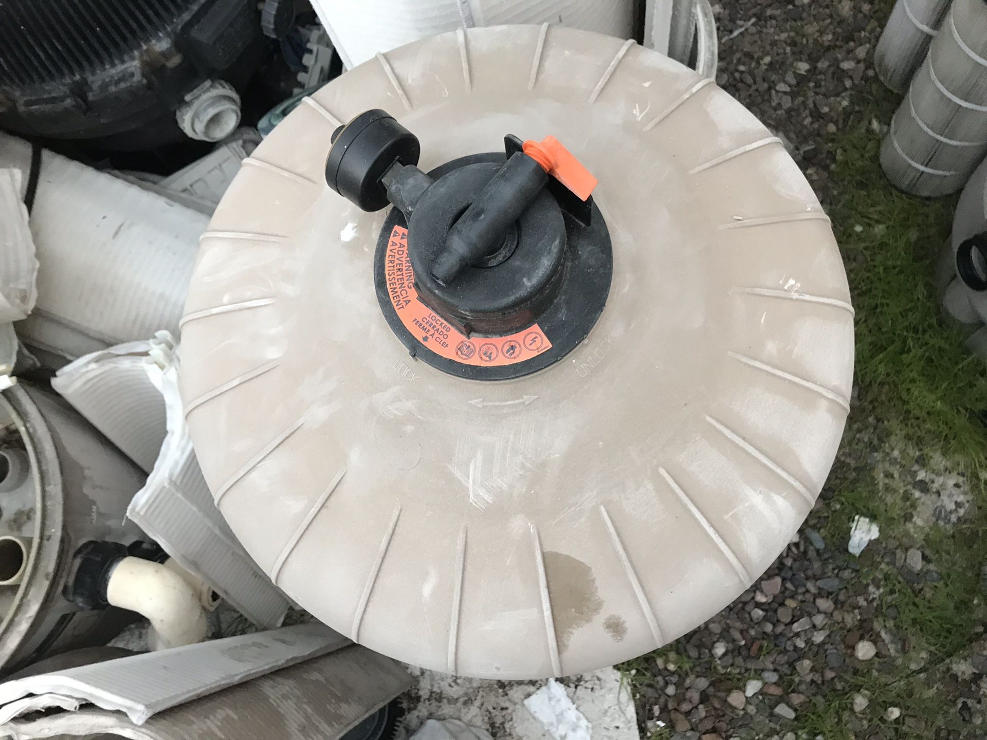 HAYWARD/ PENTAIR JANDY FILTER LIDS, BOTTOMS FOR MULTIPLE MODELS AND