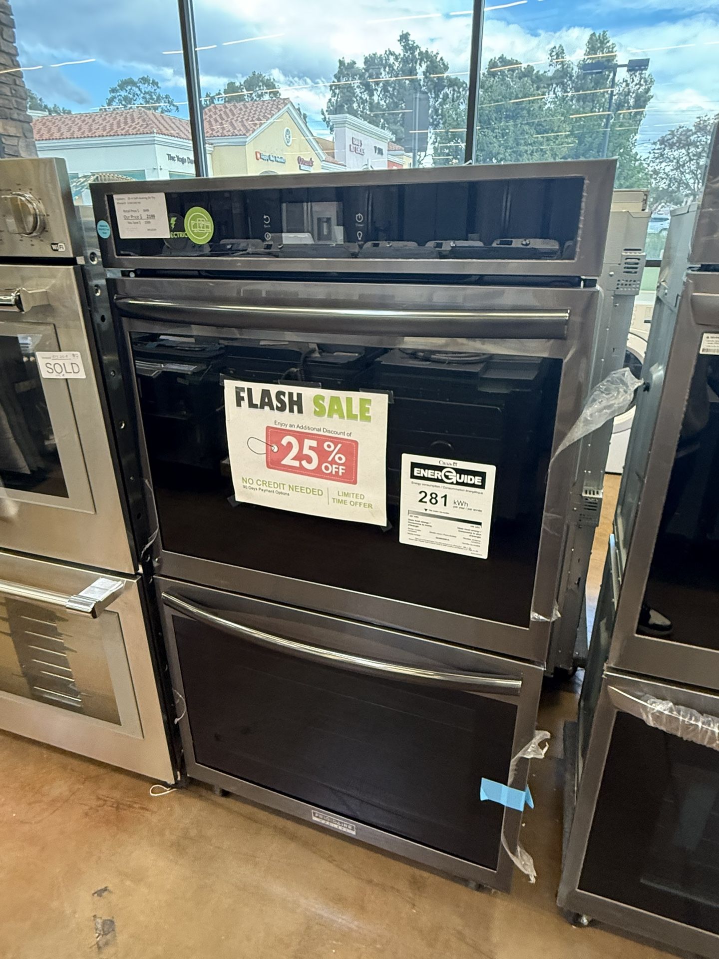 Frigidaire 30” electric double wall oven