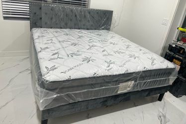 NEW MATTRESS KING SIZE PILLOW TOP WITH BOX SPRING