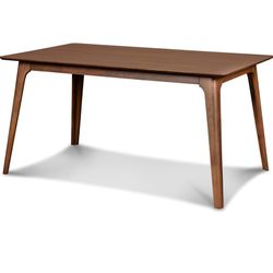 Mid Century Dining Table Walnut MCM 